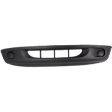 Front, Lower Primed Bumper Cover, without Fog Light Holes, For Models with 2-Piece Bumper, CAPA Certified
