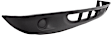Front, Lower Bumper Cover, Textured, 2-Piece Type, Without Fog Light Holes, CAPA CERTIFIED
