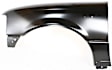 Front, Driver Side Fender, Without Wheel Opening Molding Holes, CAPA CERTIFIED