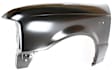 Front, Driver Side Fender, Without Wheel Opening Molding Holes, CAPA CERTIFIED