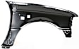 Front, Driver Side Fender, Without Wheel Opening Molding Holes, CAPA CERTIFIED