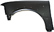 Front, Driver Side Fender, With Wheel Opening Molding Holes, CAPA CERTIFIED