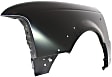 Front, Driver Side Fender, With Wheel Opening Molding Holes, CAPA CERTIFIED