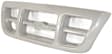 Grille Assembly, Textured Gray Shell and Insert