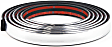 Rear, Upper Bumper Trim, Chrome, 27.5 In X 4 in. size