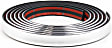 Rear, Upper Bumper Trim, Chrome, 27.5 In X 4 in. size