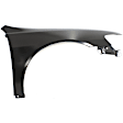 Front, Passenger Side Fender, Sedan, CAPA CERTIFIED