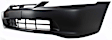 Front Primed Bumper Cover, Sedan, CAPA CERTIFIED