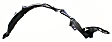 Front, Driver Side Fender Liner CAPA Certified