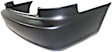 Rear Primed Bumper Cover, Without Parking Aid Sensor Holes, Sedan, USA Built Vehicles Vehicle, CAPA CERTIFIED