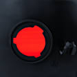 Passenger Side Tail Light, without Bulb, Halogen, Amber, Clear and Red Lens, Except Wagon