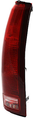 Driver Side Tail Light, with Bulb, Halogen, Clear and Red Lens, Except 15, 000 Lbs. GVW, CAPA CERTIFIED