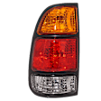 Driver Side Tail Light, with Bulb, Halogen, with Socket and Wiring, Fleetside (Standard Bed), Standard Cab Pickup (Regular Cab)/ Extended Cab Pickup (Access Cab), CAPA CERTIFIED