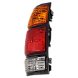 Driver Side Tail Light, with Bulb, Halogen, with Socket and Wiring, Fleetside (Standard Bed), Standard Cab Pickup (Regular Cab)/ Extended Cab Pickup (Access Cab), CAPA CERTIFIED