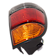 Driver Side Tail Light, with Bulb, Halogen, with Socket and Wiring, Fleetside (Standard Bed), Standard Cab Pickup (Regular Cab)/ Extended Cab Pickup (Access Cab), CAPA CERTIFIED