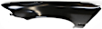 Front, Driver Side Fender, 4 Cyl., 2.2L Engine, CAPA CERTIFIED