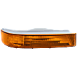Front, Passenger Side Turn Signal Light, Without bulb(s), CAPA Certified