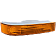 Front, Passenger Side Turn Signal Light, Without bulb(s), CAPA Certified