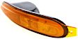Front, Driver Side Turn Signal Light, Without bulb(s)