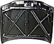 Hood, Steel, Primed, 4 Cyl., 1.8L Engine, CAPA CERTIFIED