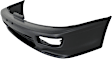 Front Primed Bumper Cover, With Fog Light Holes, Without Parking Aid Sensor Holes, With turn signal light holes