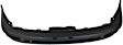 Front Primed Bumper Cover, With Fog Light Holes, Without Parking Aid Sensor Holes, With turn signal light holes