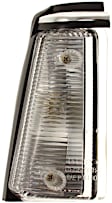 Passenger Side Halogen Corner Light, With bulb(s)