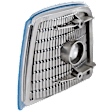 Passenger Side Halogen Corner Light, Without bulb(s), CAPA Certified