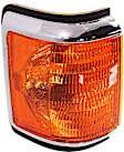 Passenger Side Halogen Corner Light, Without bulb(s)