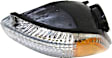 Driver Side Halogen Corner Light, Without bulb(s), CAPA Certified