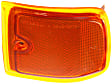 Front, Driver Side, Upper Side Marker Without bulb(s)
