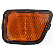Front, Driver Side Bumper Reflector,, CAPA Certified