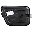 Front, Driver Side Bumper Reflector,, CAPA Certified