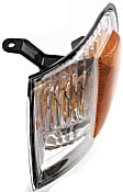 Front, Driver Side Turn Signal Light, With bulb(s), CAPA Certified