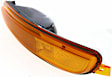 Front, Driver Side Turn Signal Light, Without bulb(s)