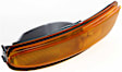 Front, Driver Side Turn Signal Light, Without bulb(s)