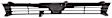 Grille Assembly, Textured Black Shell and Insert