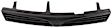 Grille Assembly, Textured Black Shell and Insert