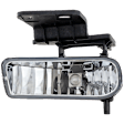 Front, Driver Side Fog Light, with Bulb, Halogen, with Mounting Bracket