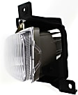 Front, Driver Side Fog Light, With Bulb(s), Halogen, For Models With Steel Bumper, CAPA CERTIFIED