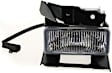 Front, Passenger Side Halogen Fog Light, Without bulb(s)