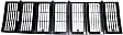 Grille Assembly, Painted Black Shell and Insert CAPA CERTIFIED