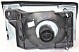 Passenger Side Halogen Headlight, With bulb(s), OE Replacement