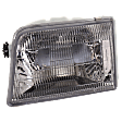 Driver Side Headlight, with Bulb, Halogen, Clear Lens, CAPA Certified