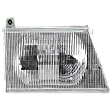 Passenger Side Headlight, with Bulb, Halogen, Clear Lens, CAPA Certified