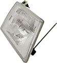 Passenger Side Headlight, with Bulb, Halogen, Clear Lens, CAPA Certified