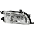 Passenger Side Headlight, with Bulb, Halogen, Clear Lens, 4 Cyl., 1.5L Engine