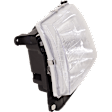 Driver Side Headlight, with Bulb, Halogen, Clear Lens, CAPA Certified