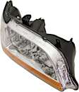 Passenger Side Headlight, without Bulb, Halogen, Clear Lens, Chrome Interior, Coupe/Sedan, CAPA Certified