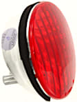 Passenger Side, Inner Tail Light, without Bulb, Halogen, Red Lens, 6 Cyl., 3.0L Engine